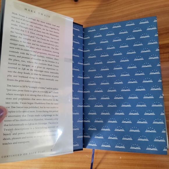 Mark Twain: Mississippi Writings – LOA Hardcover #5 – Tom Sawyer, Huck Finn - Picture 4 of 7